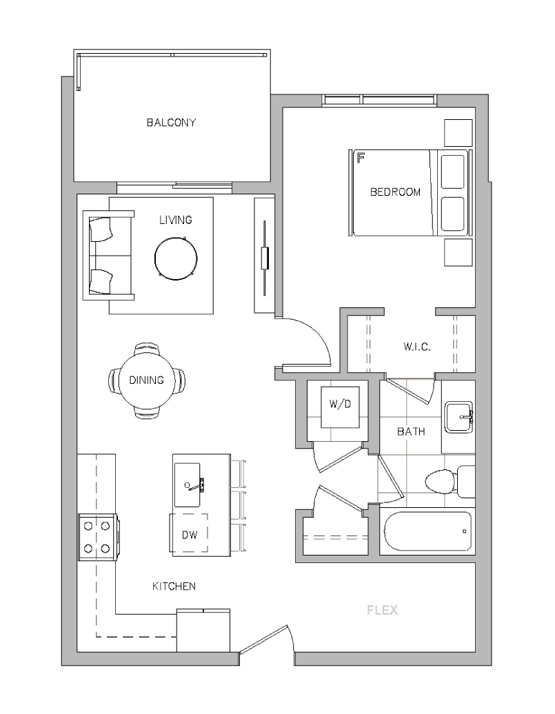 A2 floor plan