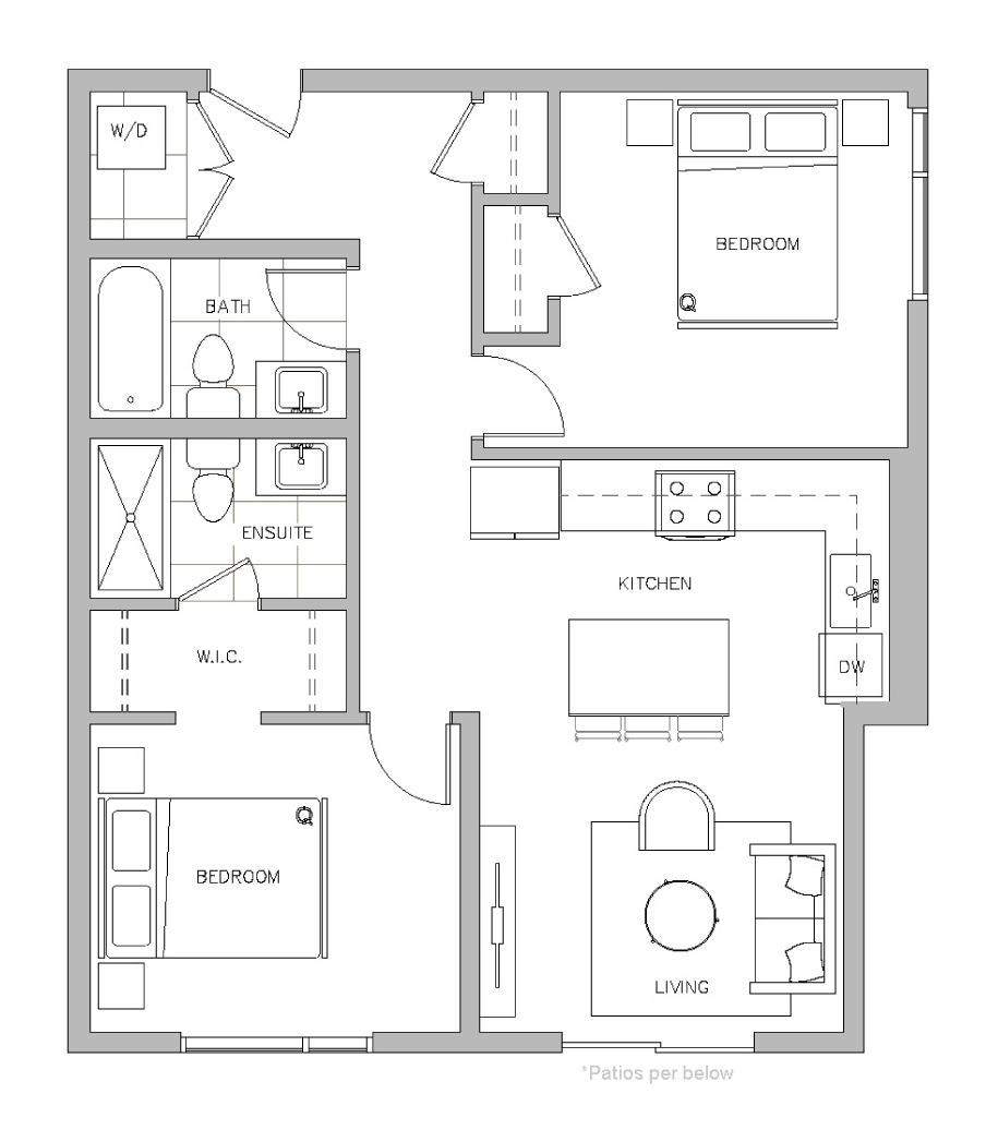 D floor plan