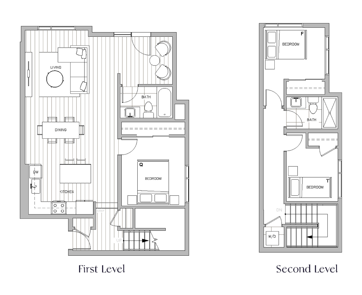 H floor plan