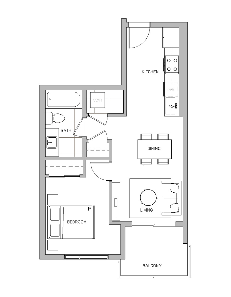 I floor plan